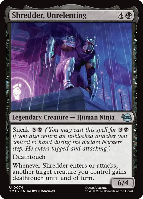 Shredder, Unrelenting (Foil)
