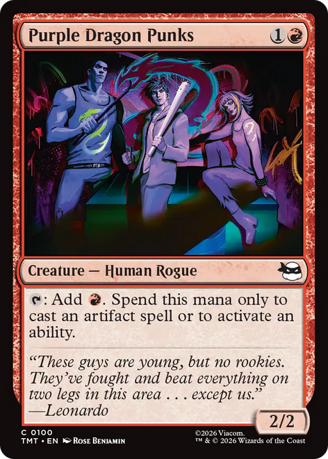 Purple Dragon Punks (Foil)