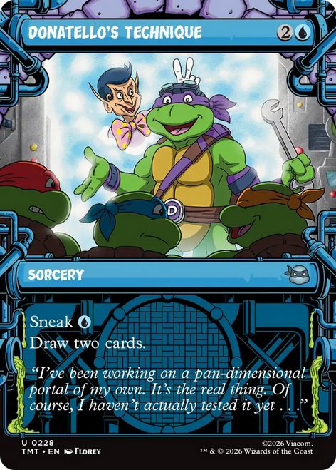 Donatello's Technique (Showcase Foil)