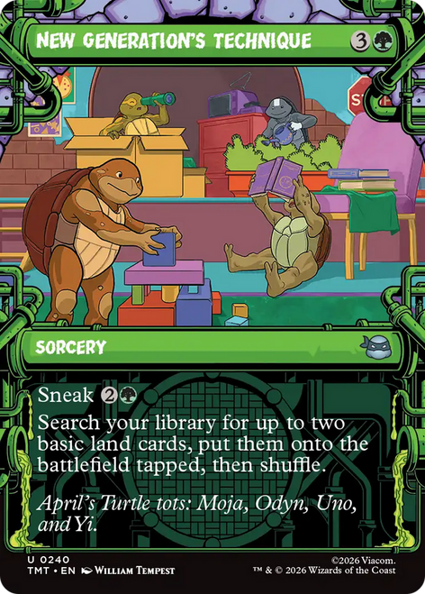 New Generation's Technique (Showcase Foil)