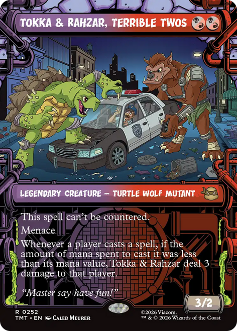 Tokka & Rahzar, Terrible Twos (Showcase Foil)