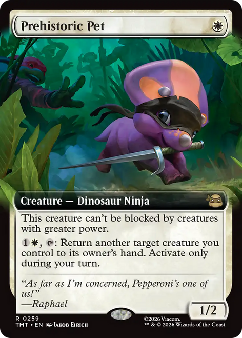 Prehistoric Pet (Extended Art Foil)