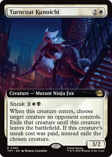 Turncoat Kunoichi (Extended Art Foil)