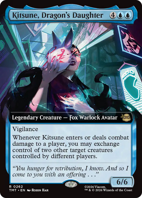 Kitsune, Dragon's Daughter (Extended Art Foil)