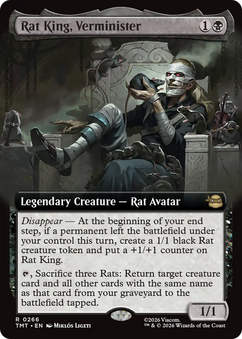 Rat King, Verminister (Extended Art Foil)