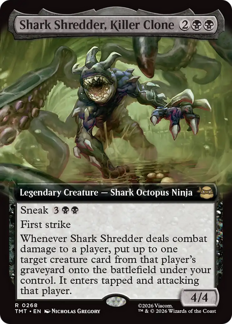 Shark Shredder, Killer Clone (Extended Art Foil)