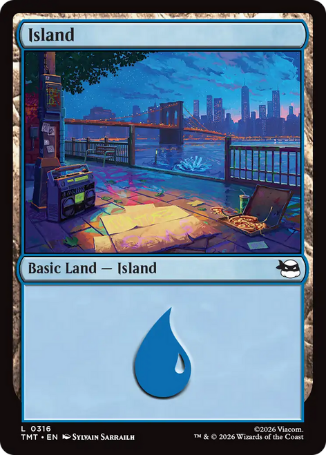 Island (#316) (Foil)
