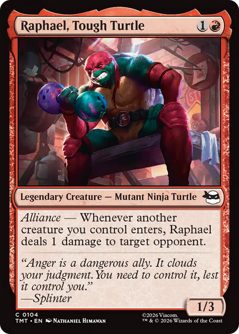 Raphael, Tough Turtle (Foil)