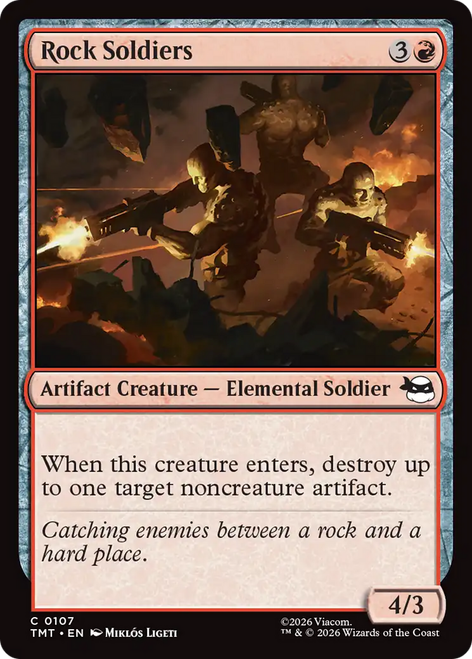 Rock Soldiers (Foil)