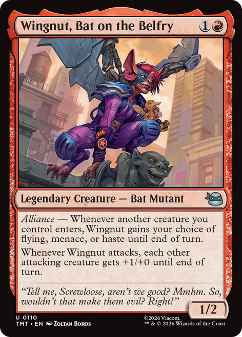Wingnut, Bat on the Belfry (Foil)