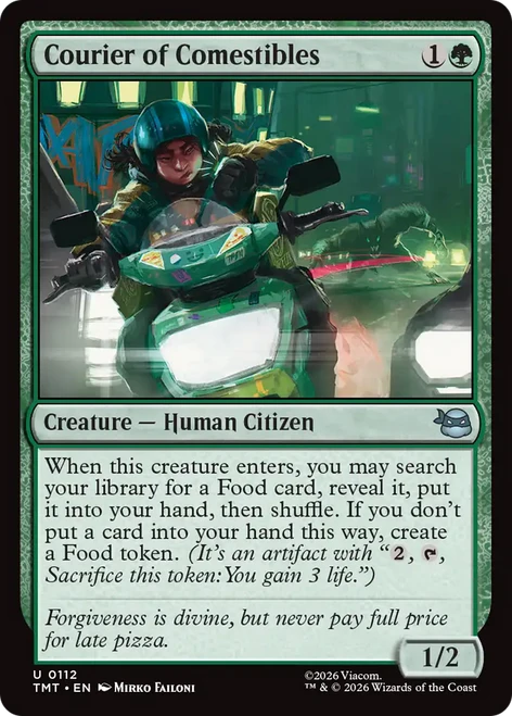 Courier of Comestibles (Foil)