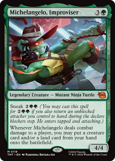 Michelangelo, Improviser (Foil)