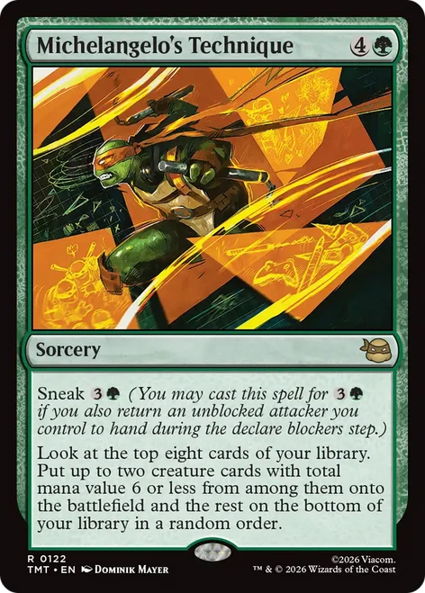 Michelangelo's Technique (Foil)
