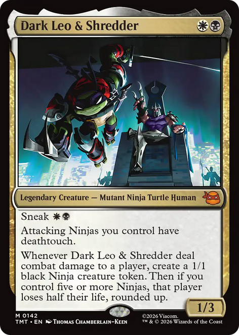 Dark Leo & Shredder (Foil)