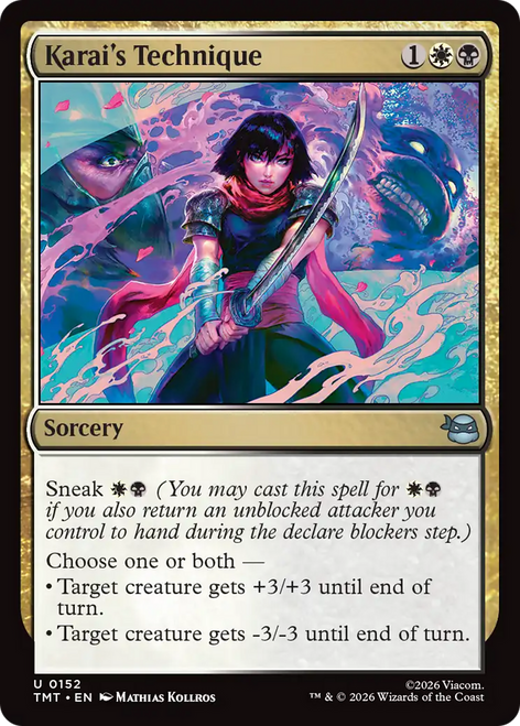Karai's Technique (Foil)