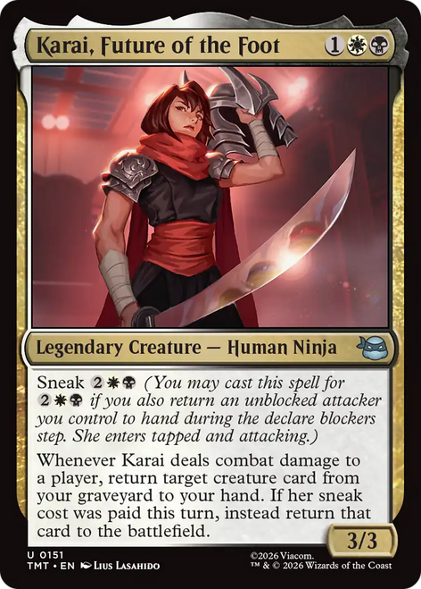 Karai, Future of the Foot (Foil)