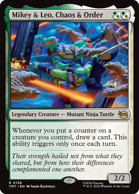 Mikey & Leo, Chaos & Order (Foil)