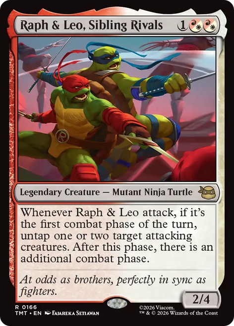 Raph & Leo, Sibling Rivals (Foil)