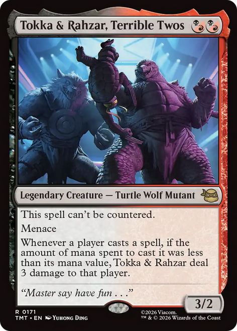 Tokka & Rahzar, Terrible Twos (Foil)