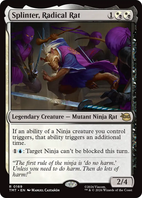 Splinter, Radical Rat (Foil)
