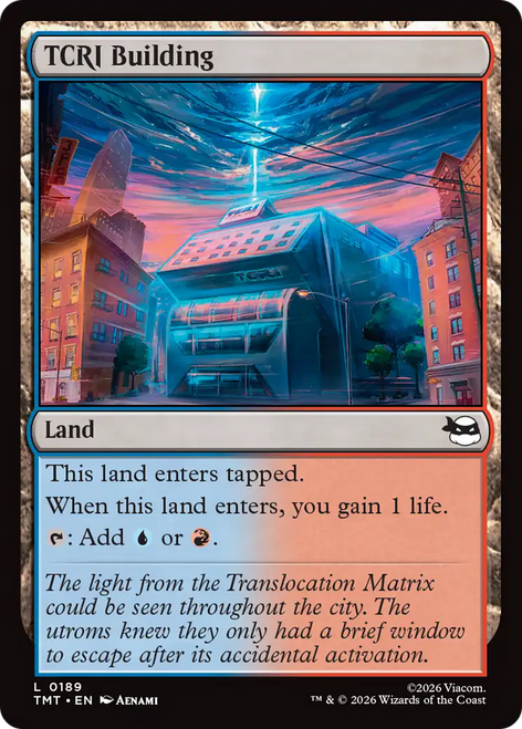 TCRI Building (Foil)