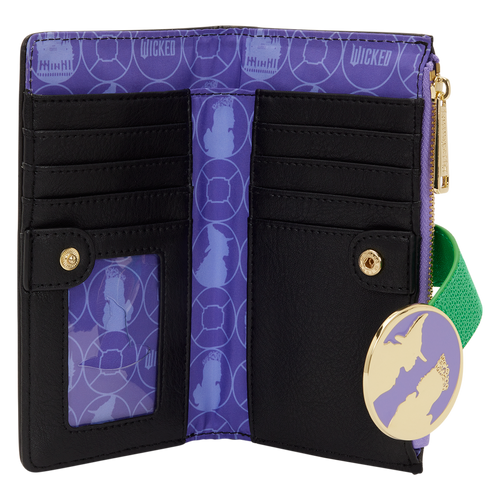Wicked: Glinda & Elphaba Floral & Lace Flap Wallet