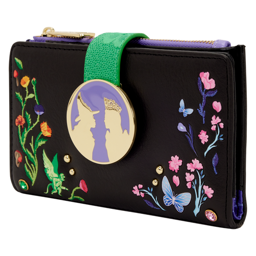 Wicked: Glinda & Elphaba Floral & Lace Flap Wallet