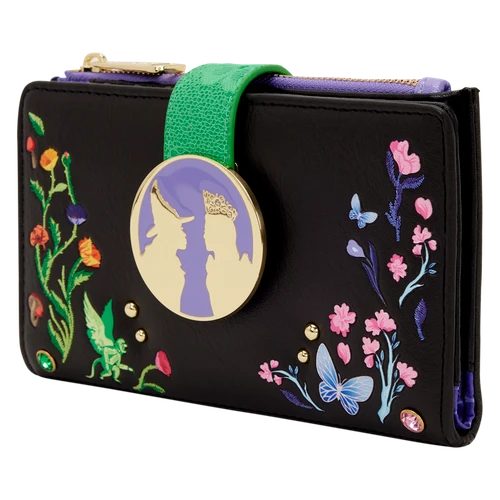 Wicked: Glinda & Elphaba Floral & Lace Flap Wallet