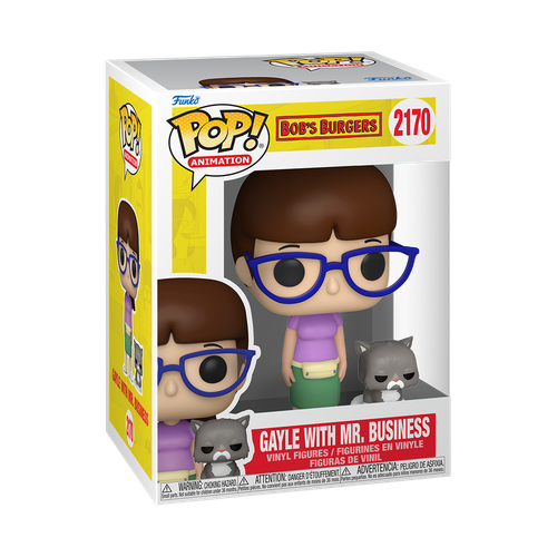 POP! Animation - Bob's Burger's #2170 Gayle with Mr. Business