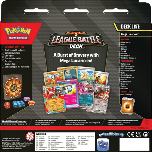 League Battle Deck: Mega Lucario ex