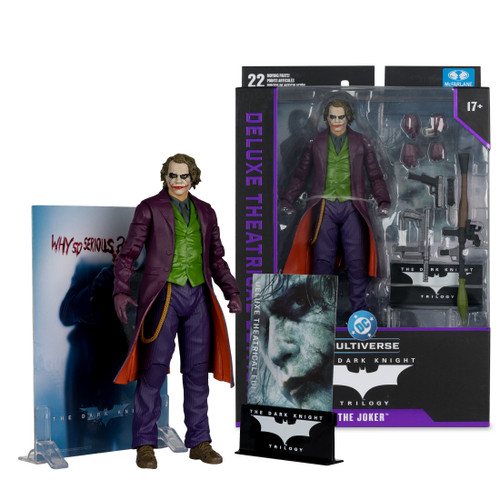 DC Multiverse: The Dark Knight - The Joker (Deluxe Theatrical Edition) 7-Inch Figure
