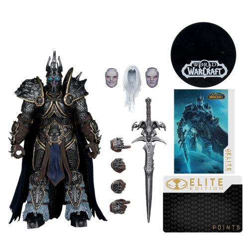 World of Warcraft: The Lich King 7-Inch Deluxe Action Figure (McFarlane Elite Edition #9)
