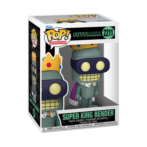 POP! Animation - Futurama #2211 Super King Bender