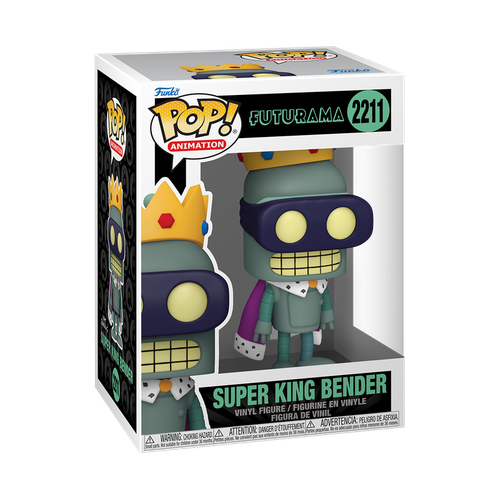 POP! Animation - Futurama #2211 Super King Bender