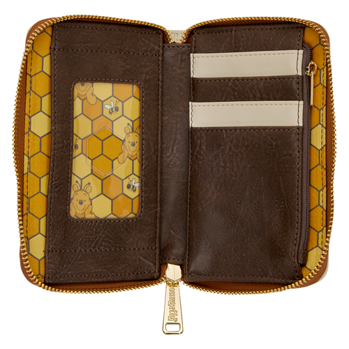 Disney: Winnie the Pooh Bees & Flowers Zip Around Wallet