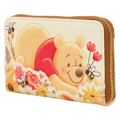 Disney: Winnie the Pooh Bees & Flowers Zip Around Wallet