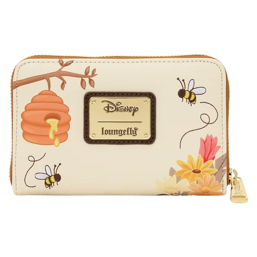 Disney: Winnie the Pooh Bees & Flowers Zip Around Wallet