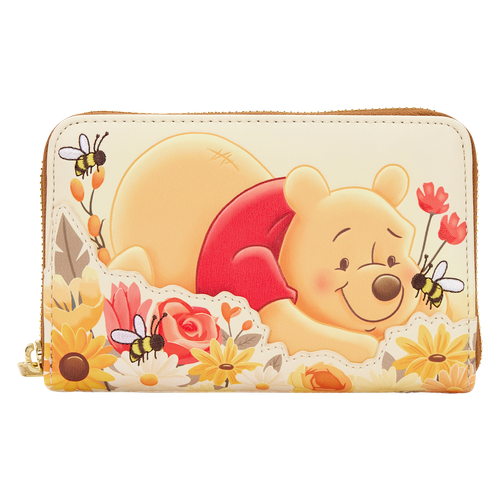Disney: Winnie the Pooh Bees & Flowers Zip Around Wallet