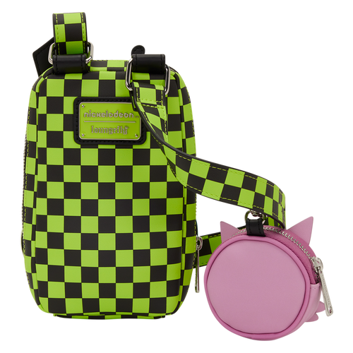 Nickelodeon :Invader Zim Gir Cellphone Crossbody Bag with Coin Bag