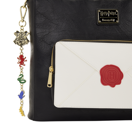 Harry Potter: Hogwarts Letter Convertible Backpack & Tote Crossbody Bag