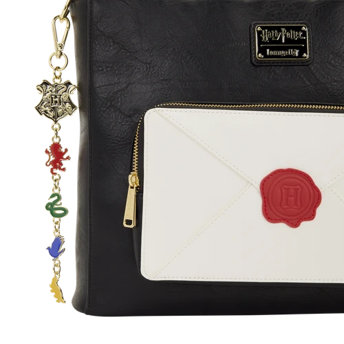 Harry Potter: Hogwarts Letter Convertible Backpack & Tote Crossbody Bag