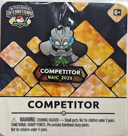 NAIC Competitor 2025 Ogerpon Pin Badge