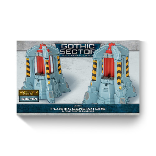 Battlefield in a Box - Gothic Sector: Legion Plasma Generator Alternate Paint Scheme (Wolfen)