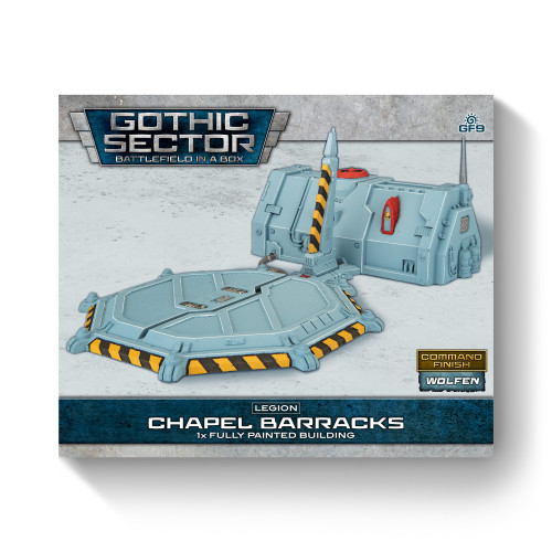 Battlefield in a Box - Gothic Sector: Legion Chapel Barracks Alternate Paint Scheme (Wolfen)