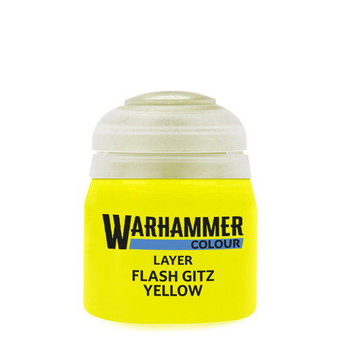 Warhammer Colour Layer: Flash Gitz Yellow (12ml)