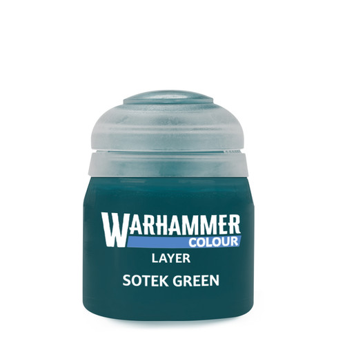 Warhammer Colour Layer: Sotek Green (12ml)