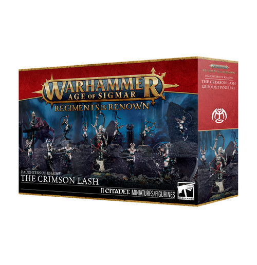 Warhammer: Age of Sigmar - Daughters of Khaine: Regiment of Renown - The Crimson Lash