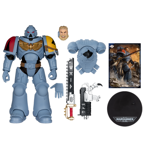 Warhammer 40,000: Space Wolves - Grey Hunter 7-Inch Figure
