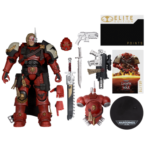 Warhammer 40,000: Dawn of War 4: Captain Cyrus 7-Inch Deluxe Action Figure (McFarlane Elite Edition #7)