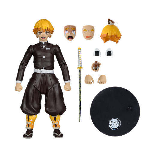 Demon Slayer: Zenitsu Agatsuma with Chuntaro 7-Inch Figure
